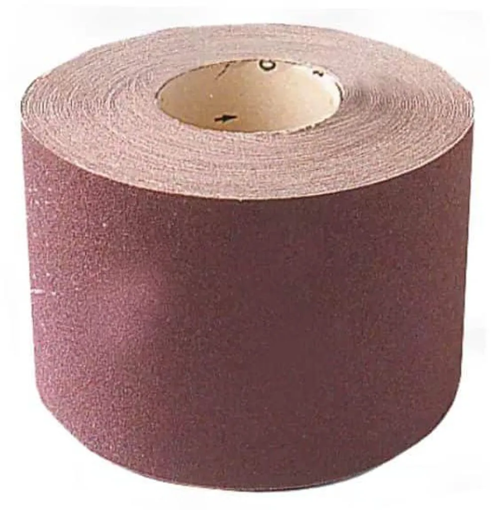 Toile Corindon Souple pour Poncer Bois et Métal 50 mm x 25 m Grain Fin 220
