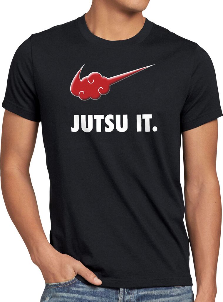 A.N.T. Jutsu it Herren T-Shirt ninja fuchs anime manga japan