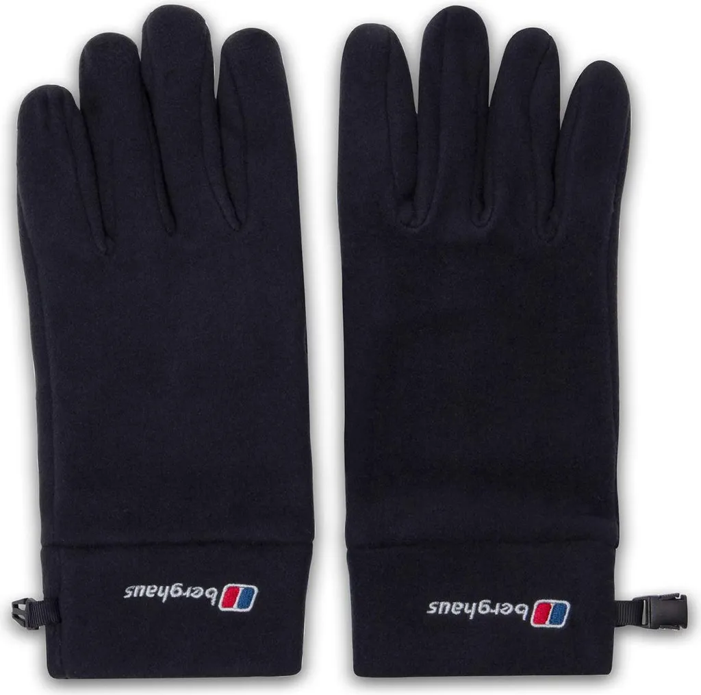 Guanti Berghaus Spectrum Neri Taglia M | Fleece Tecnico per Trekking