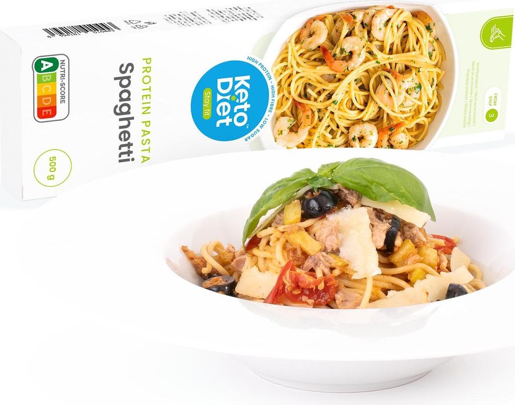 Proteinové těstoviny - špagety (500 g) Obrázek produktu 