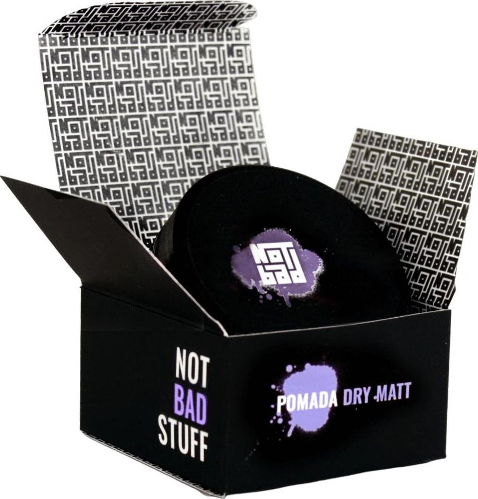 Not Bad Stuff – Trockene Matt-Pomade – Haar-Pomade 100ml