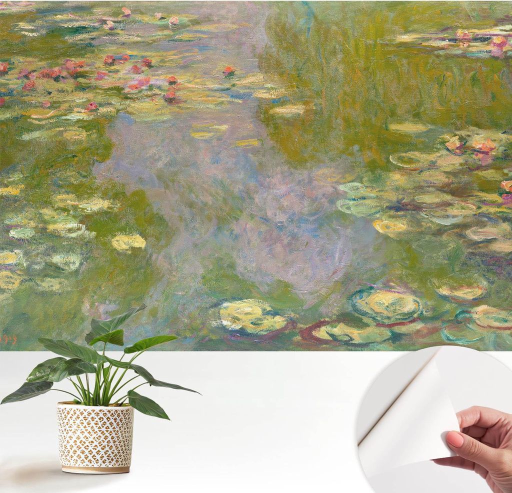 Fototapete selbstklebend - 152x104 cm - Tapete - Wandtapete - Wandbilder - Klebefolie - Dekofolie - Tapete Folie - Wand - Dekoration - Wohnzimmer -...