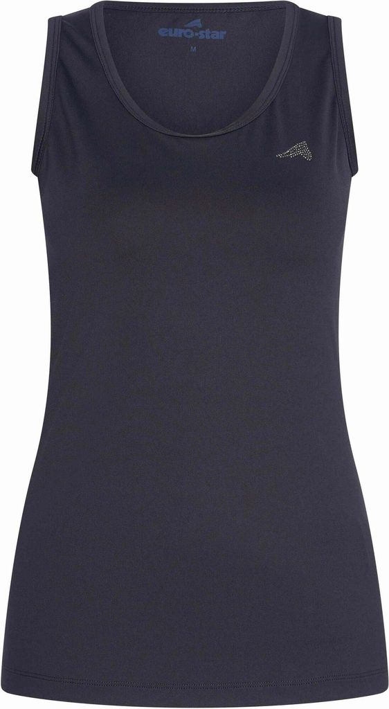 Euro-Star Damen Top ESEnya black ohne Arm FS/23, Größe:XS