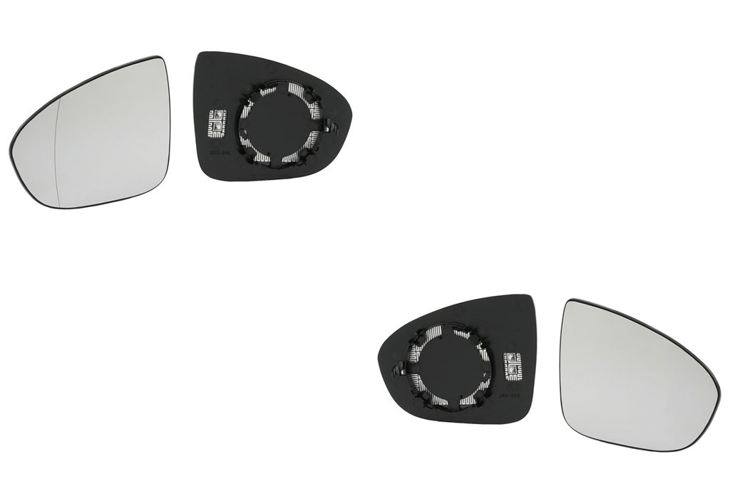 Johns, Spiegel Glas Außenspiegel Glas passend für Opel Meriva B 06/10- Set Links Rechts 13258014 1428488 13258013 1428487