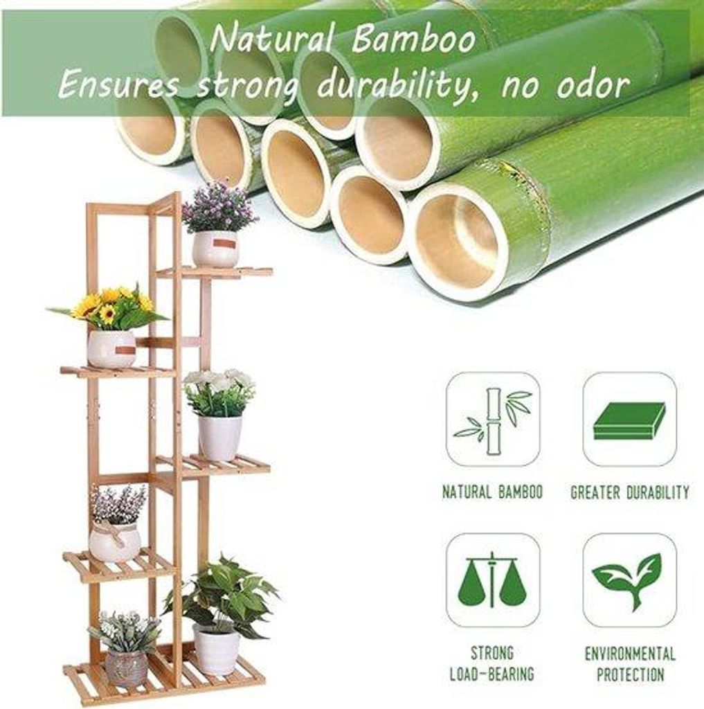 Eckblumenkübel 40x20x102cm für Wohnzimmer Balkon Terrasse