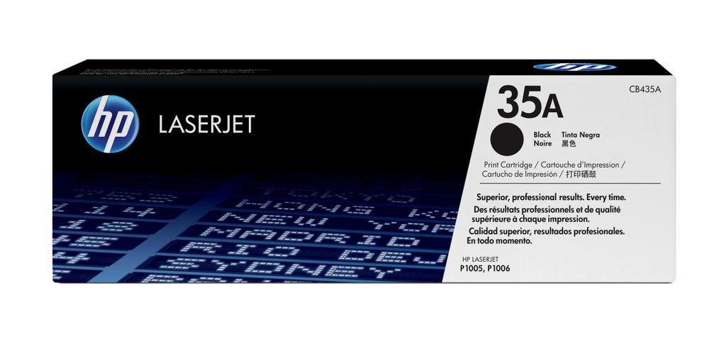 HP 35A Černá originální tonerová kazeta LaserJet, 1500 Obrázek produktu 