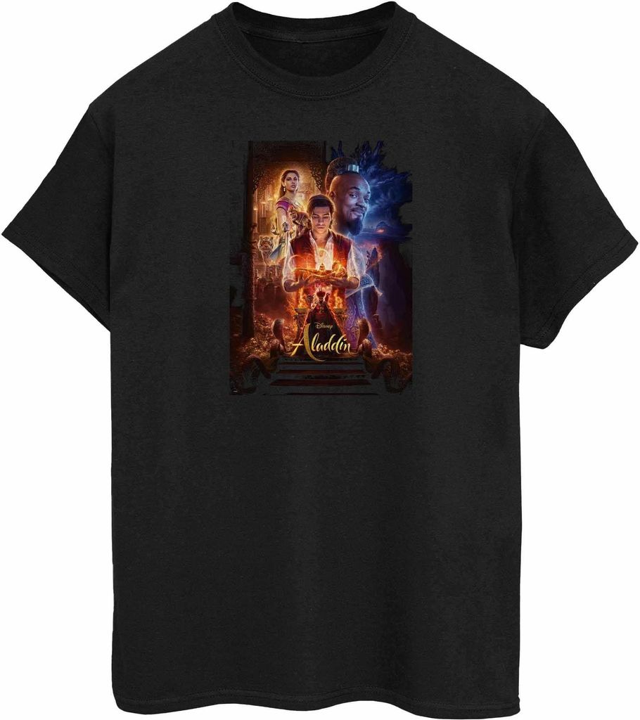 Disney - T-Shirt für Damen BI51800 (4XL) (Schwarz)