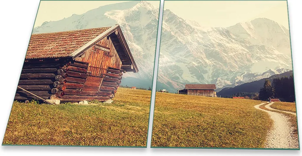 Coprifornelli Universale Vetro 2x40x52 - Piastre Protezione Induzione
