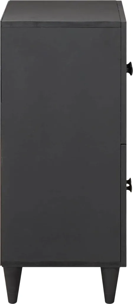 Armadietto Multicolore vidaXL 60x33,5x75 cm - Mobile in Mango Solido - 3