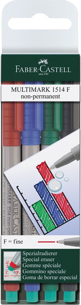 Faber-Castell 151404 Marcatore CD MULTIMARK - non Immagine del prodotto 