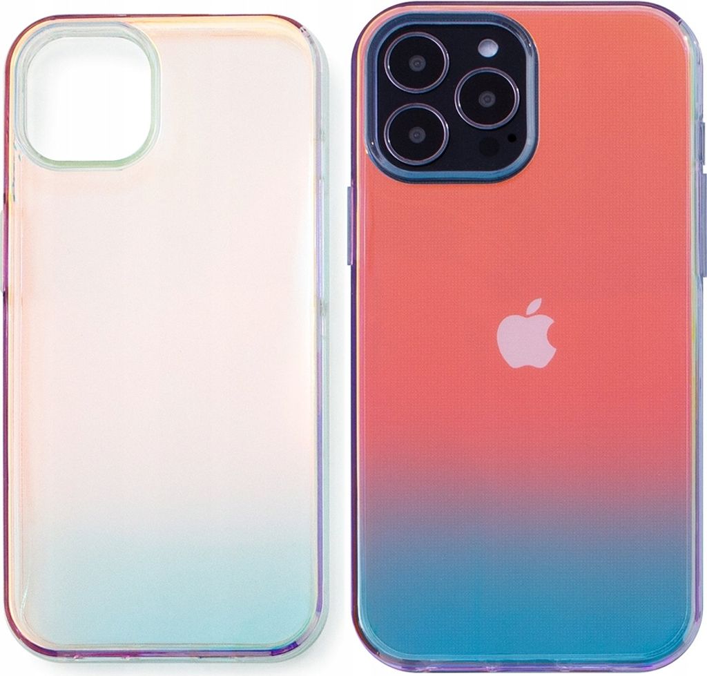 Aurora Fall Fall Gel Fall für Iphone 12 Gold