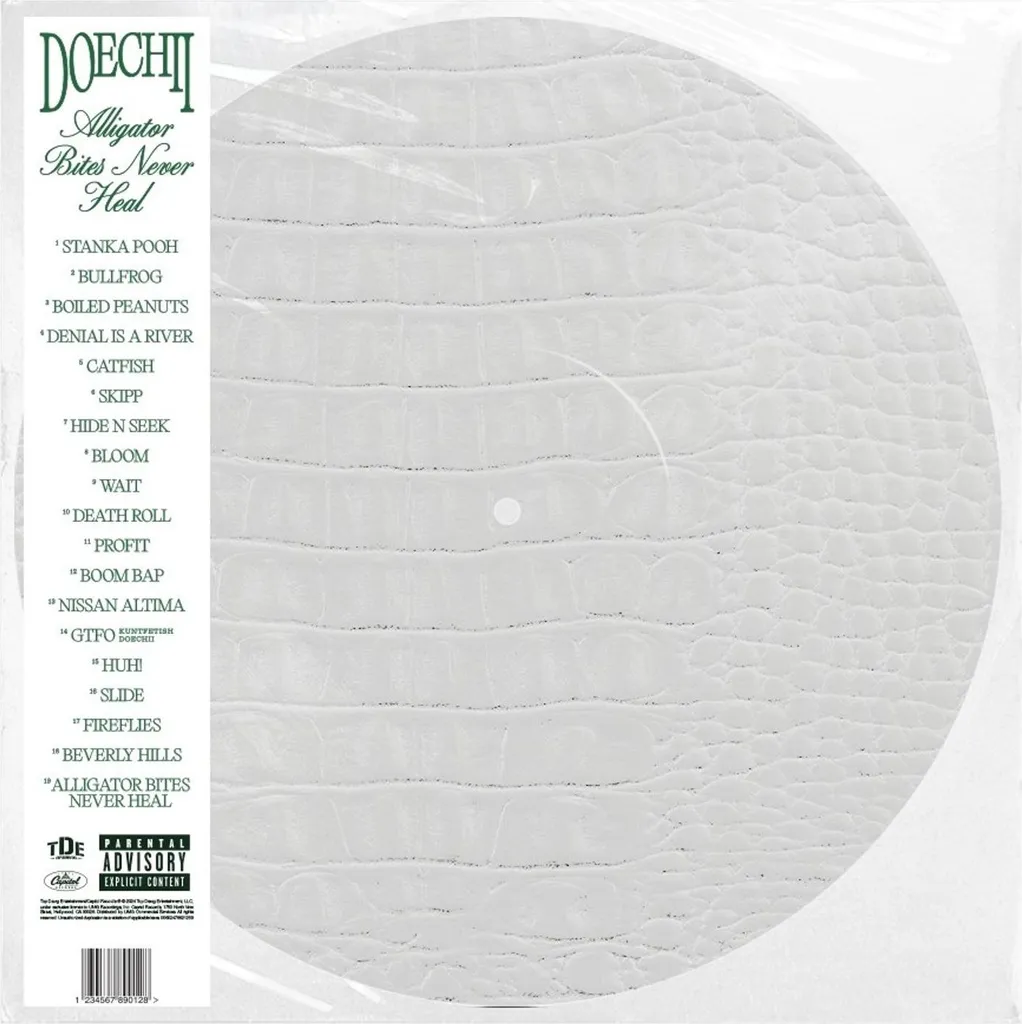 Vinyle Doechii Alligator Bites Never Heal Édition Anniversaire