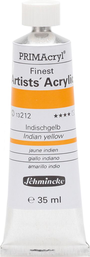 Schmincke 35ml PRIMAcryl Indischgelb Acryl 13 212 009