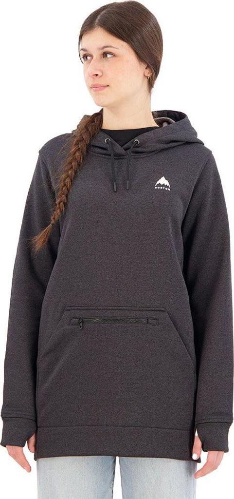 Burton Oak Long Kapuzenpullover Schwarz M Damen Schwarz M