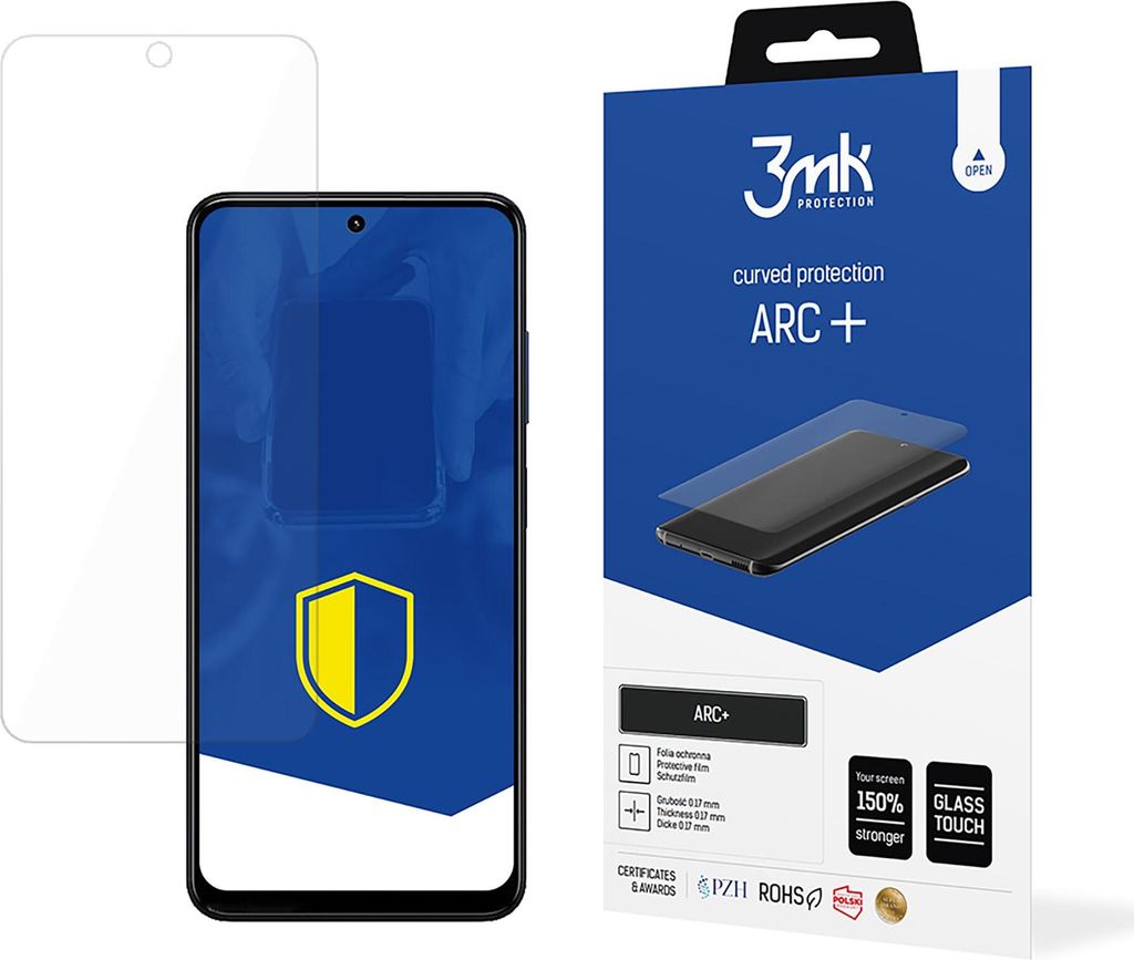 3mk Display Schutzfolie ARC+ für HMD Crest Max 0,17mm Self-Heal