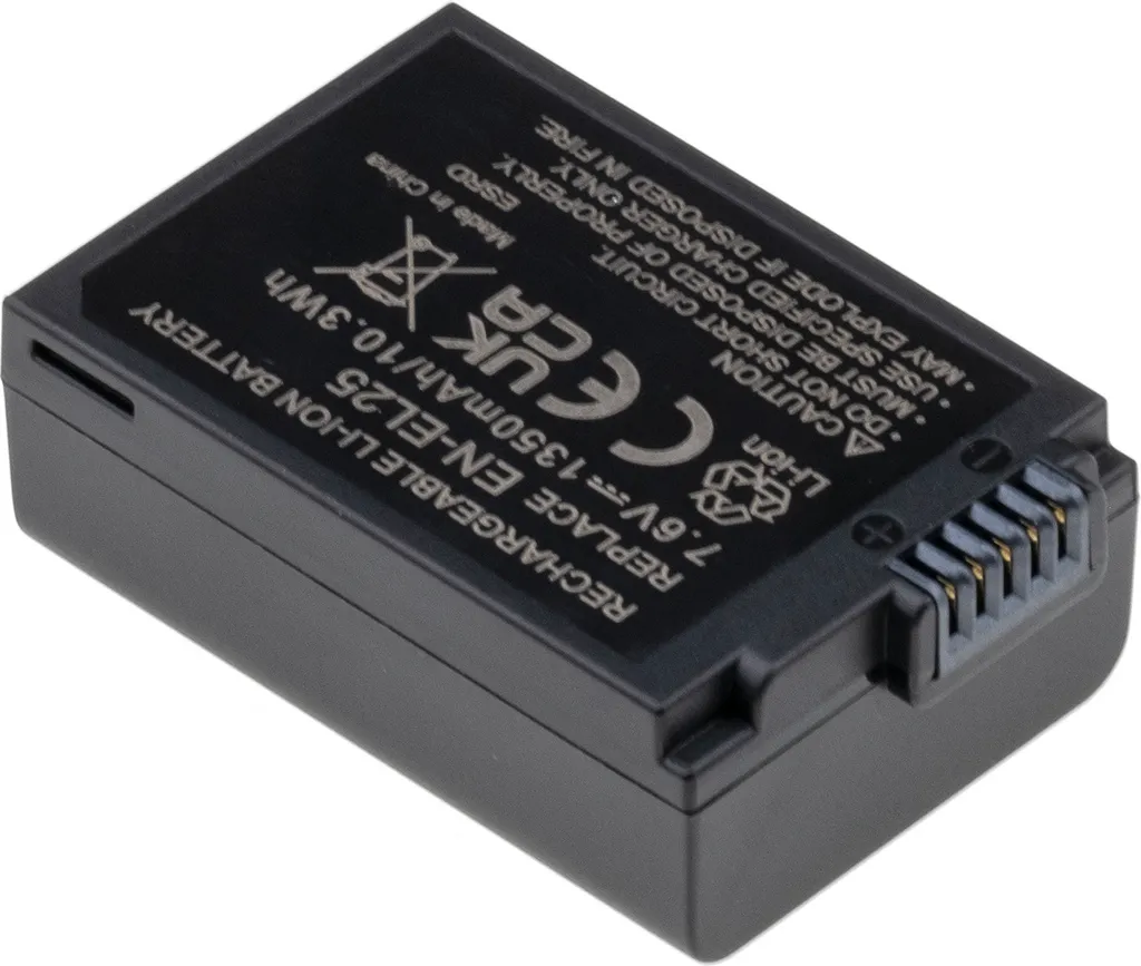 Batterie Nikon Z30 T6 Power pour vlogging et photo Li-Ion 1350mAh 7,6V