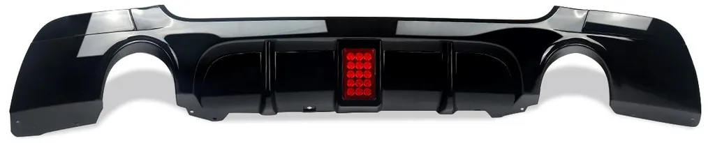 Diffuseur arrière ABS noir brillant : excellent ajustement garanti - 4