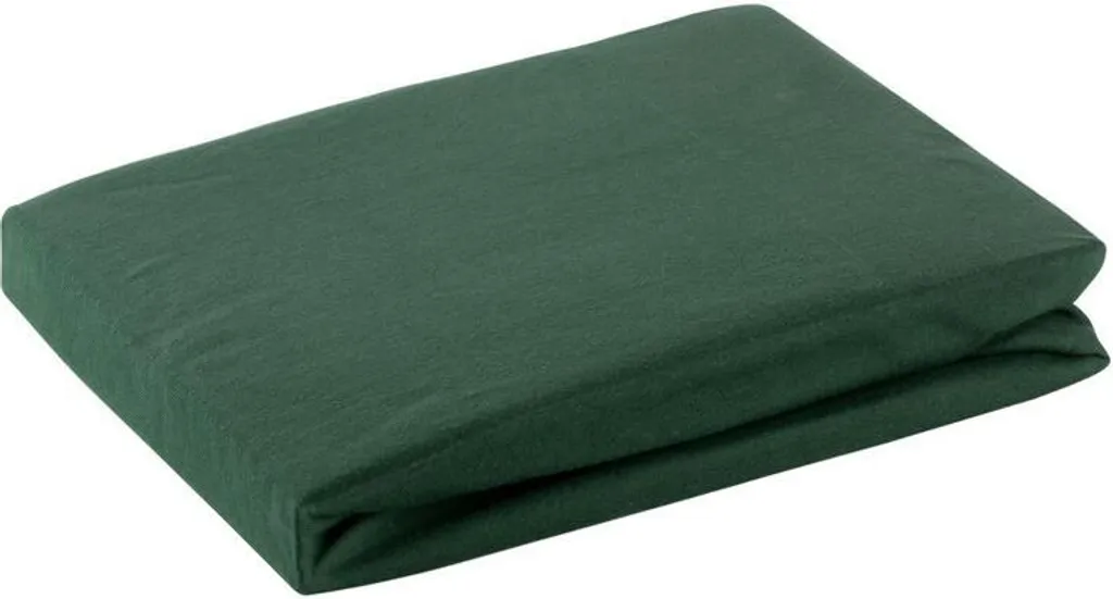Lenzuolo Sotto Design 91 220x200 Verde | Cotone Jersey Traspirante