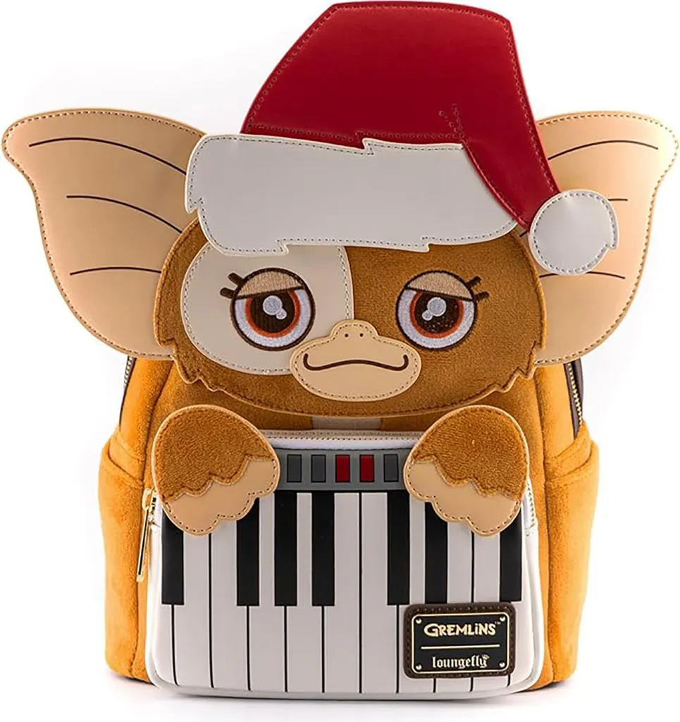 Sac à dos Loungefly Gremlins Gizmo de Noël 26cm Premium Collection