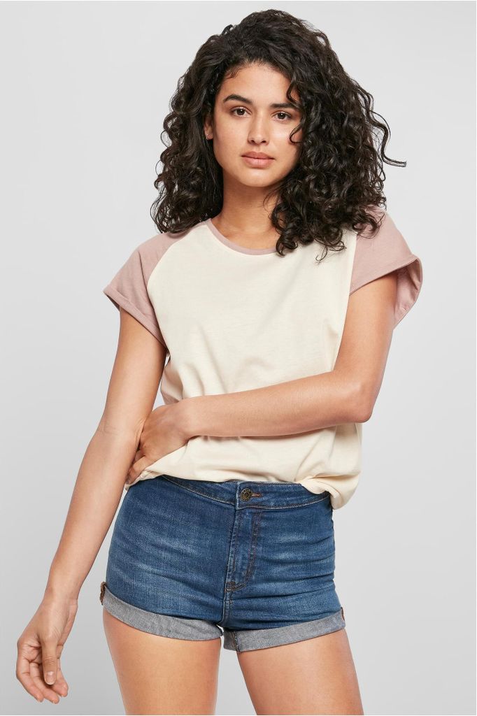T-shirt Femme Urban Classics Ladies Contrast Raglan Tee Image du produit 