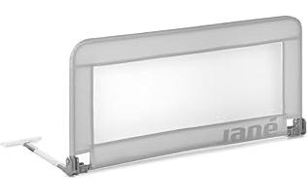 Jané, klappbares Bettgitter, Länge 90 cm, Transporttasche, extra hoch, atmungsaktiv