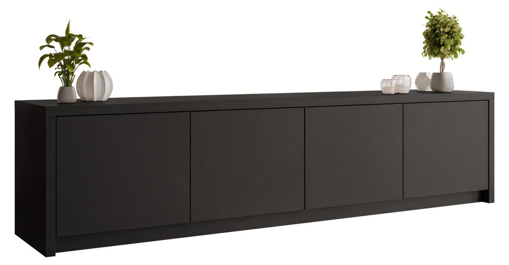 MIRJAN24 TV-Lowboard Solid 4D, Stilvoll Wohnzimmer, Produktbild 