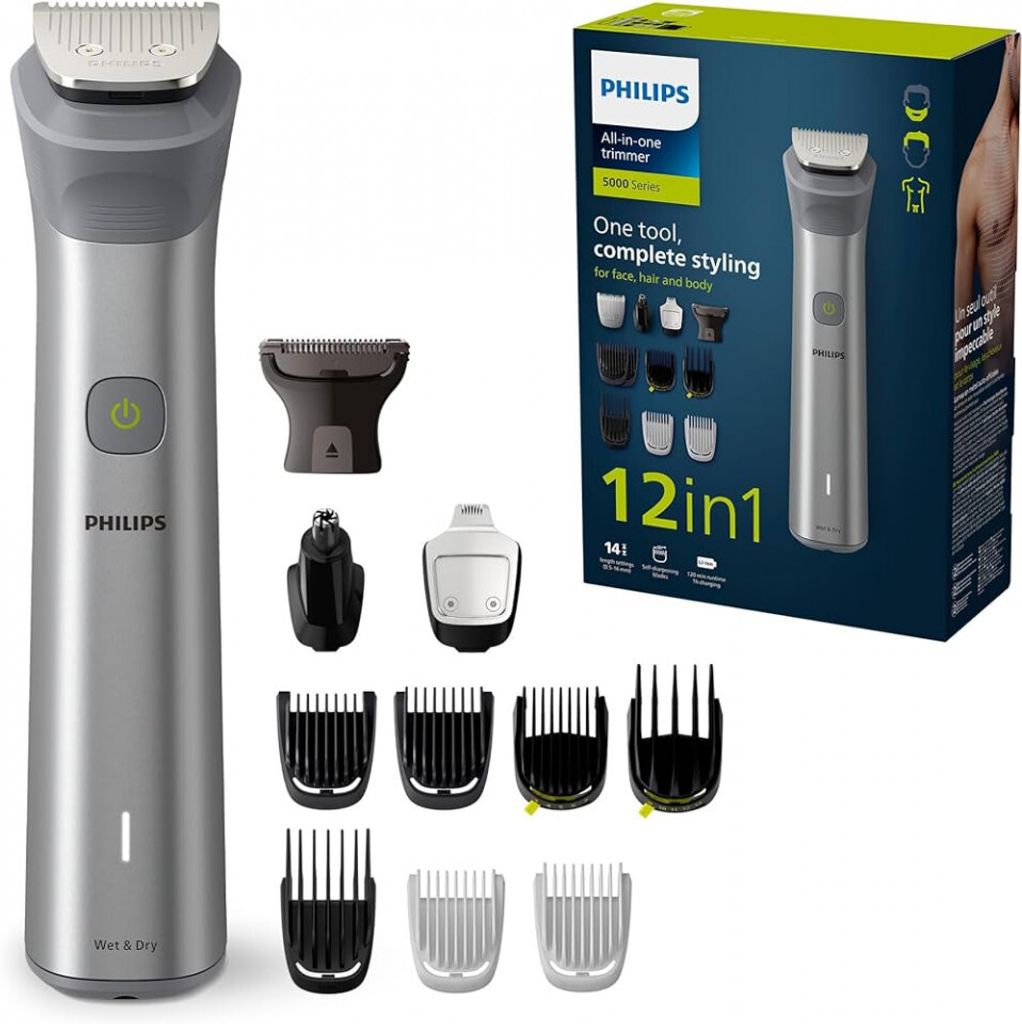 Philips MG5950/15, Stal nierdzewna, 0,5 mm, 1,6 cm, 1 mm, Zdjęcie produktu 