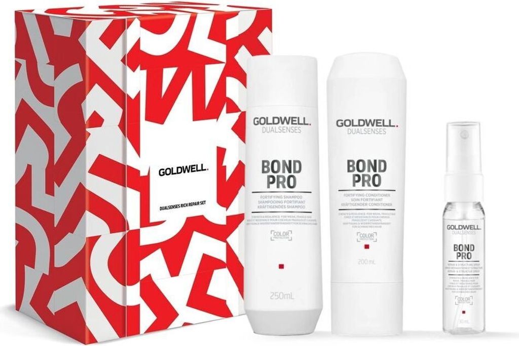 Goldwell Dualsenses Bond Pro Set - Shampoo 250 ml + Conditioner 200 ml + Spray 30 ml