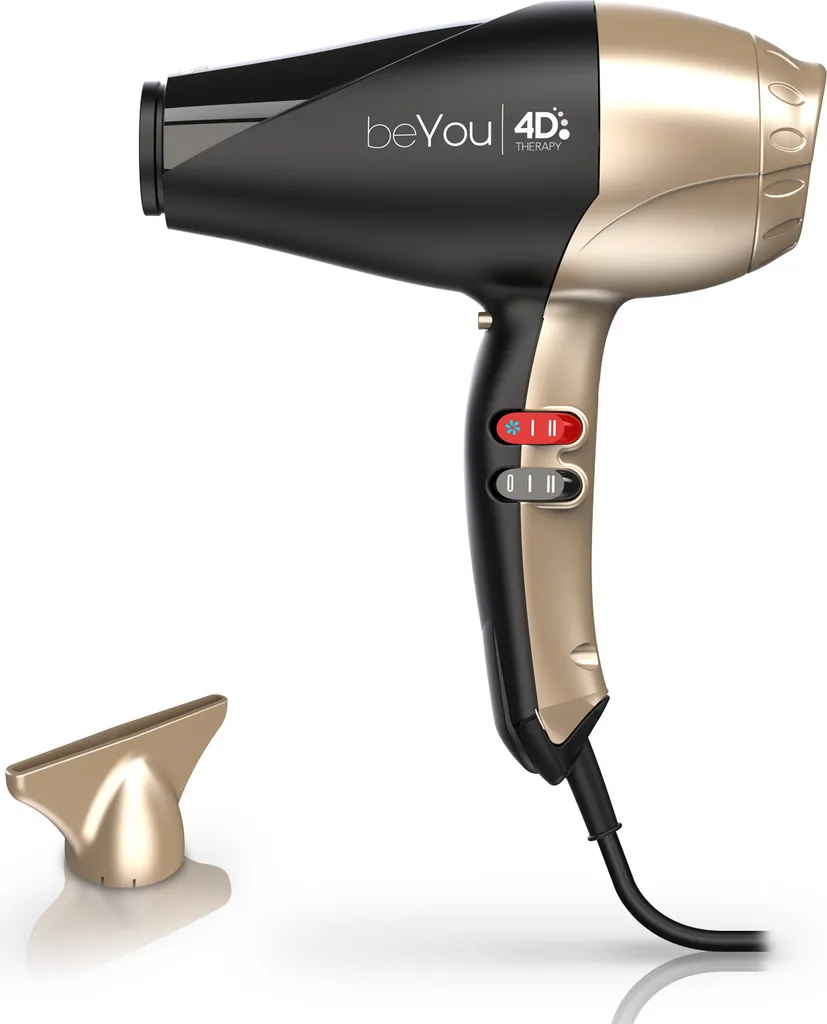 Sèche-cheveux beYou 4D Ion GH1901 : Anti-Frisottis et Protection du Cheveu