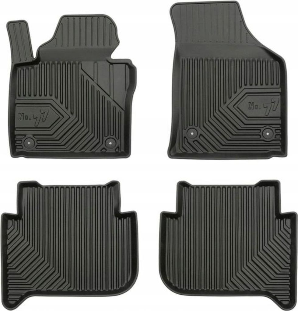 GUMMIMATTEN VW Touran 2 2010-2015 KOFFERRAUM 77