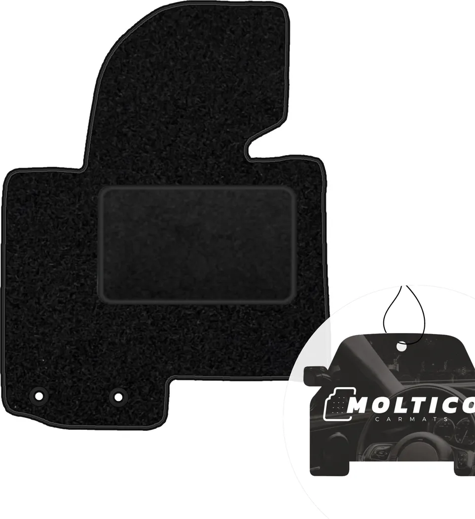 Tappetino Guida Kia Sportage III & Hyundai ix35 Velours Nero moto-MOLTICO