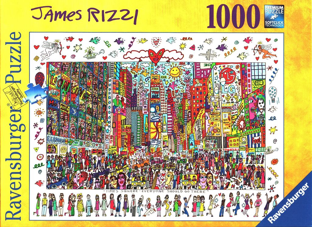 Ravensburger James Rizzi: Times Square, 1000 Stück(e), Produktbild 