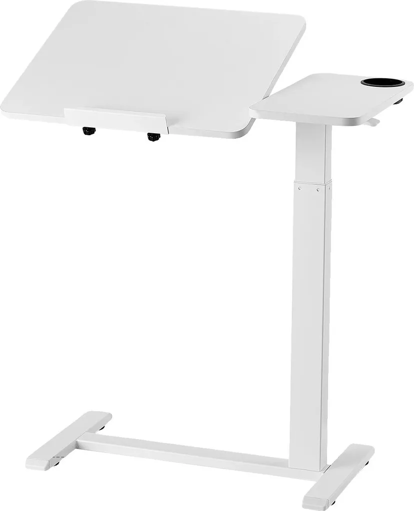 Table de lit pour manger et travailler avec plateau inclinable bois