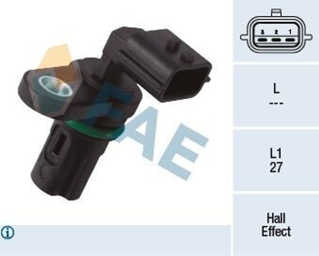 FAE Nockenwelleposition Sensor für NISSAN Qashqai / Qashqai Produktbild 