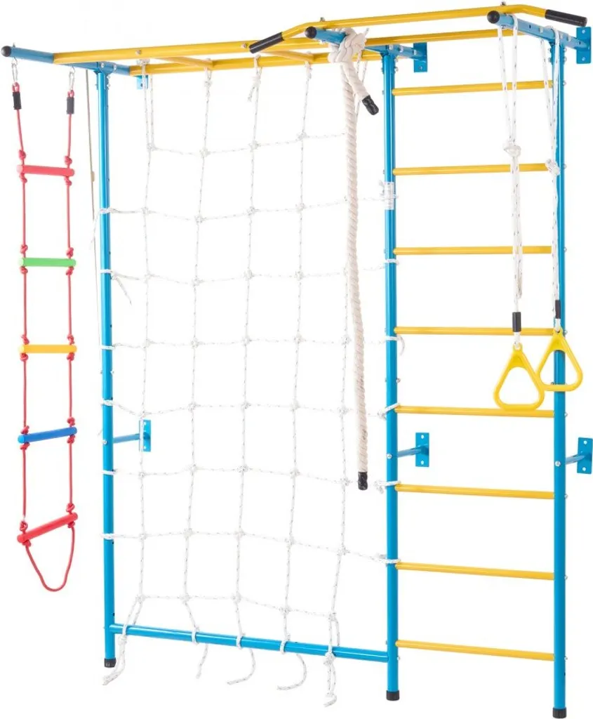 Appareil de sport à la maison enfant 7 en 1 mur escalade polyvalent