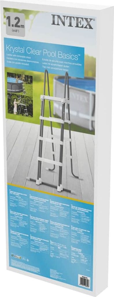 INTEX 28076 - Drabinka bezpieczeństwa do basenów (wysokość Zdjęcie produktu 11