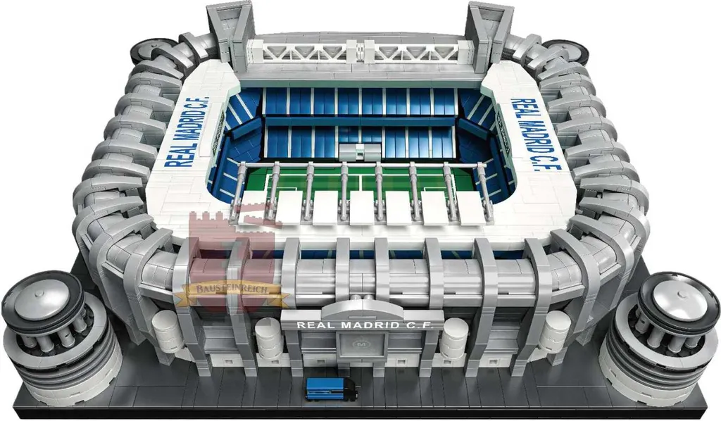 Stade de Football en Briques Solides Maquette Stable Mould King