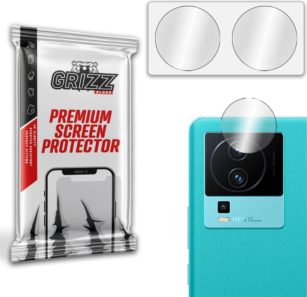 Glas für die Kamera GrizzGlass HybridGlass für Vivo IQOO Neo 7