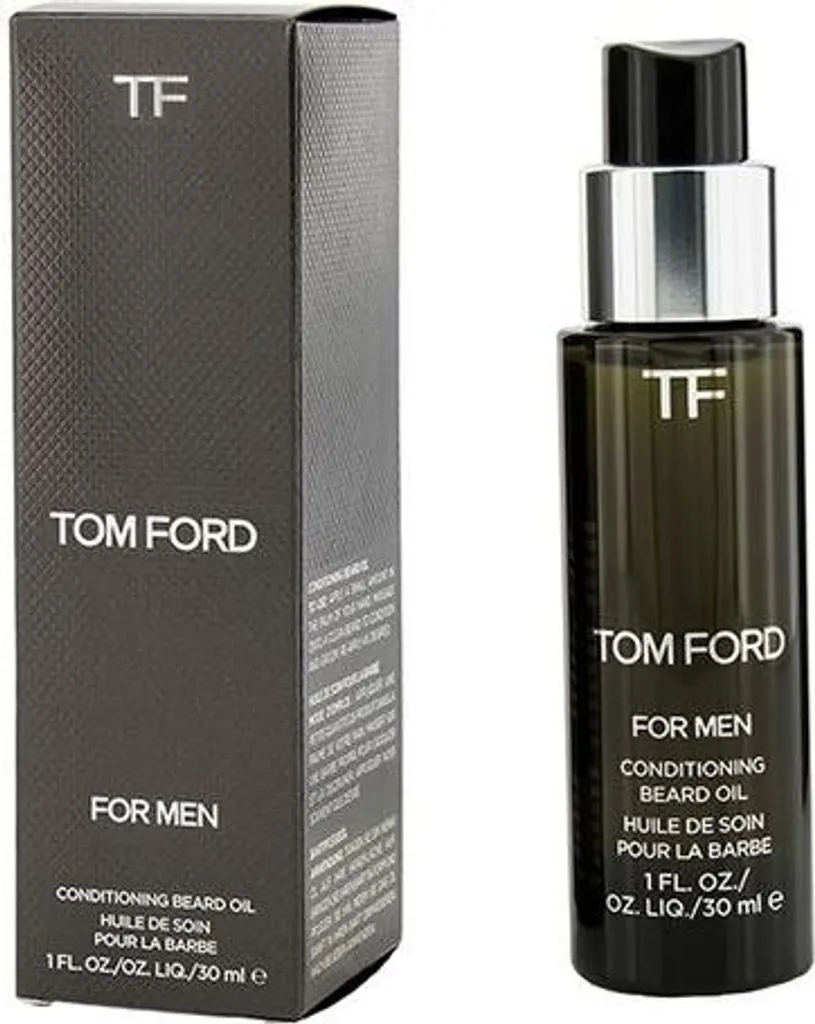Huile Barbe Tom Ford Oud Wood 30ml Adoucit les Poils et Calme la Peau