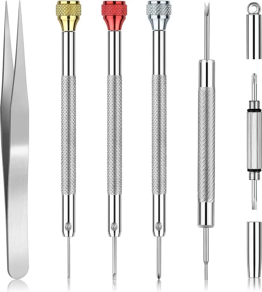 Set de réparation pour changer pile de montre et ajuster les bijoux