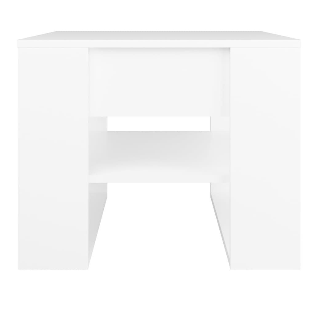 "im Sonderangebot"Couchtisch - CLORIS - Wohnzimmertisch - Robust und langlebig - Weiß 55,5x55x45 cm Holzwerkstoff - NeuMöbel4997071