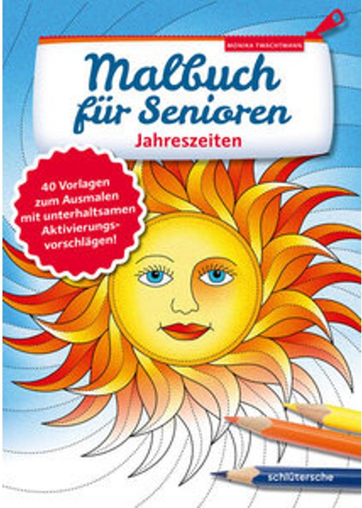 Malbuch für Senioren. Jahreszeiten Obrázok produktu 