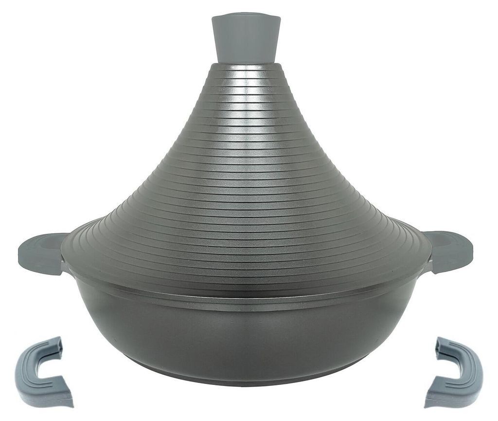 Litý hliníkový tagine tagine Ø32cm indukční silikonové Obrázek produktu 