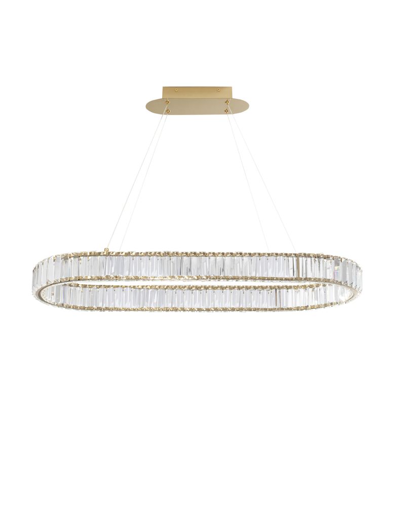 Nova Luce AURELIA LED závěsné světlo zlaté 48W neutrální Obrázek produktu 2