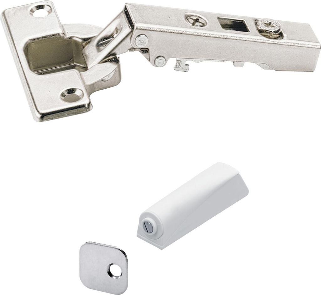 Hettich Topfscharnier-Set Push to open Ø 35 mm, vernickelt/wie
