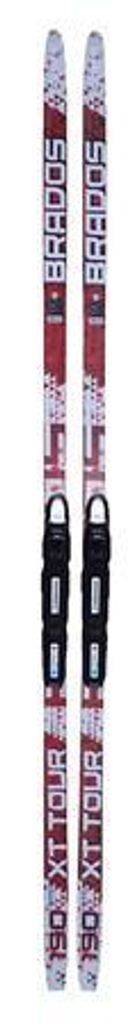 Langlaufskier SKOL 195 cm mit Bindung