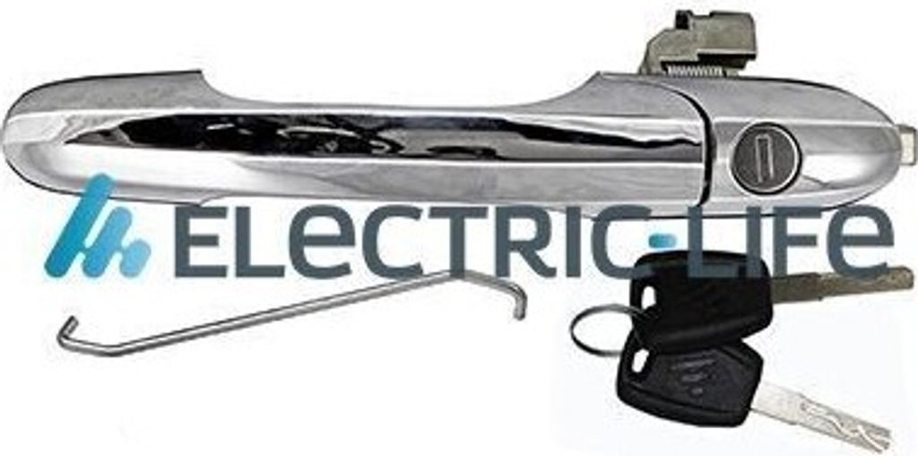 ELECTRIC LIFE ZR80607 Türgriff mit Schlüssel Links für FIAT 500 (312)