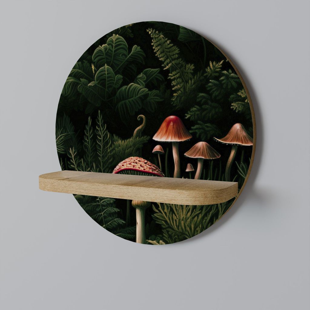Rundes Regal „Whispering Woodland“