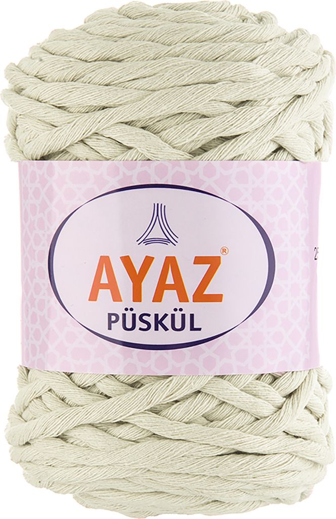 250g Strickgarn Püskül Wolle Häkelgarn Makramegarn Baumwolle Uni große Farbwahl