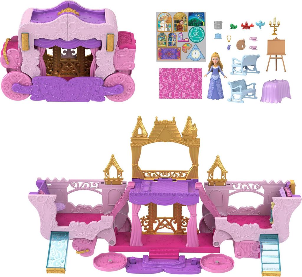 Mattel CARRIAGE TO CASTLE PLAYSET Obrázok produktu 
